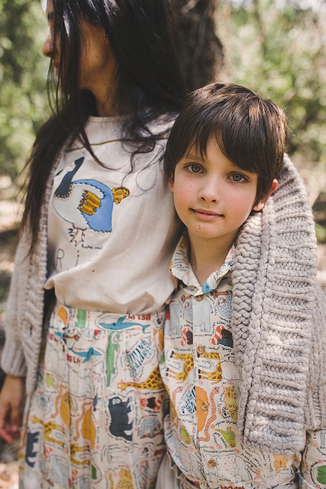 Online store of natural and organic clothing that brings a message for children from the bottom of the heart, of ethical and sustainable production. Local manufacturing in Spain.